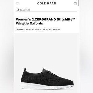 Cole Haan Zero Grand Wingtip Oxfords